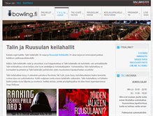 Tablet Screenshot of bowling.fi