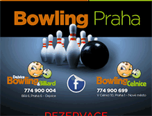 Tablet Screenshot of bowling.cz